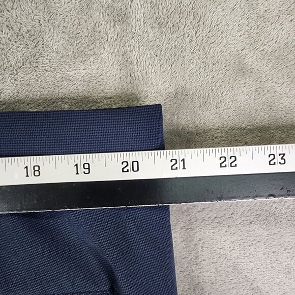 Mens Blue Greg Norman Dress Pants Straight Chino Golf Flat Front Size 40X30 - Picture 9 of 12